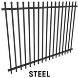 1.8m high Crimped Top Security Fencing